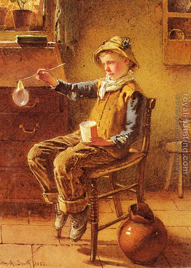 Carlton Alfred Smith : Blowing Bubbles Carlton Alfred Smith : Blowing Bubbles